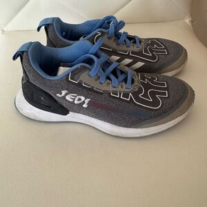 Star Wars Blue and Gray Sneakers Modern Athletic Design